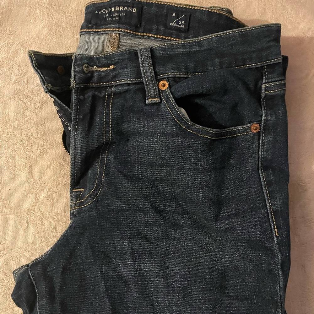 Lucky brand jeans straight size 8